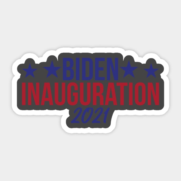 Biden inauguration 2021 Sticker by MandeesCloset